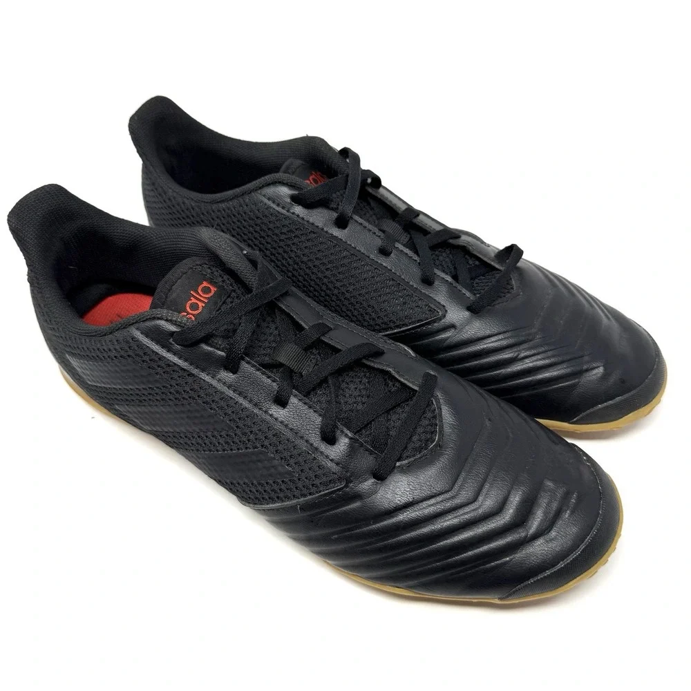 Adidas Predator 19.4 Sala‎ Indoor Soccer Shoes Mens 11.5 Black Gum Futbol D97975